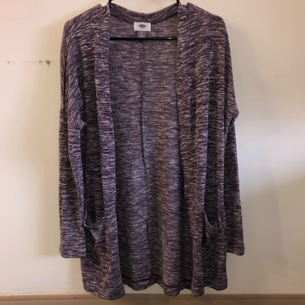 Purple Cardigan